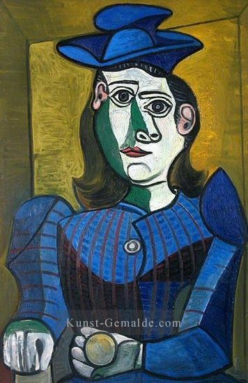 Büste der Frau au chapeau 3 1962 Kubismus Pablo Picasso Ölgemälde